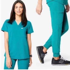 Figs Scrub Zamora Jogger Pants S/P Teal